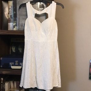 White cocktail dress!